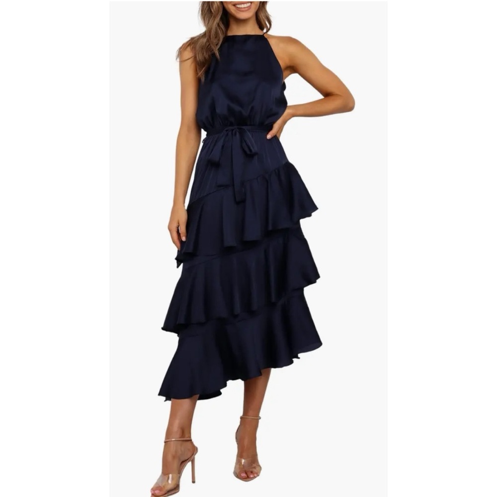 Petal & Pup Seychelle Asymmetric Tiered Dress NWT IN STORES $89